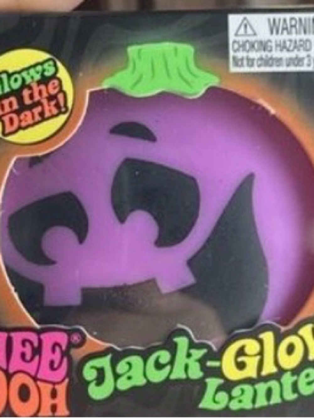 Purple Glow Jack-Glow Lantern Plush Toy